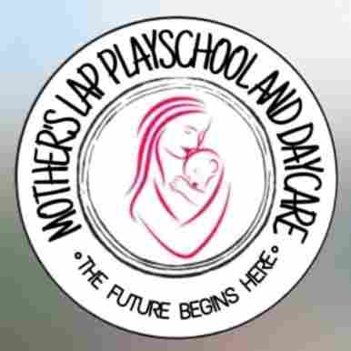 Mother's lap playschool and daycare preschool logo
