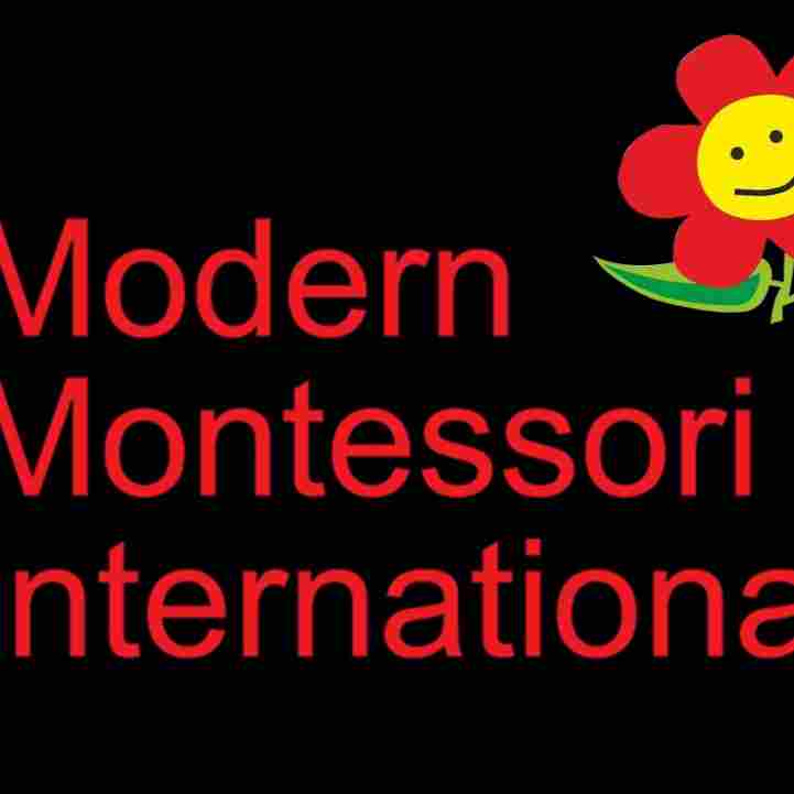 Modern Montessori preschool logo