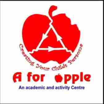 A For Apple preschool logo