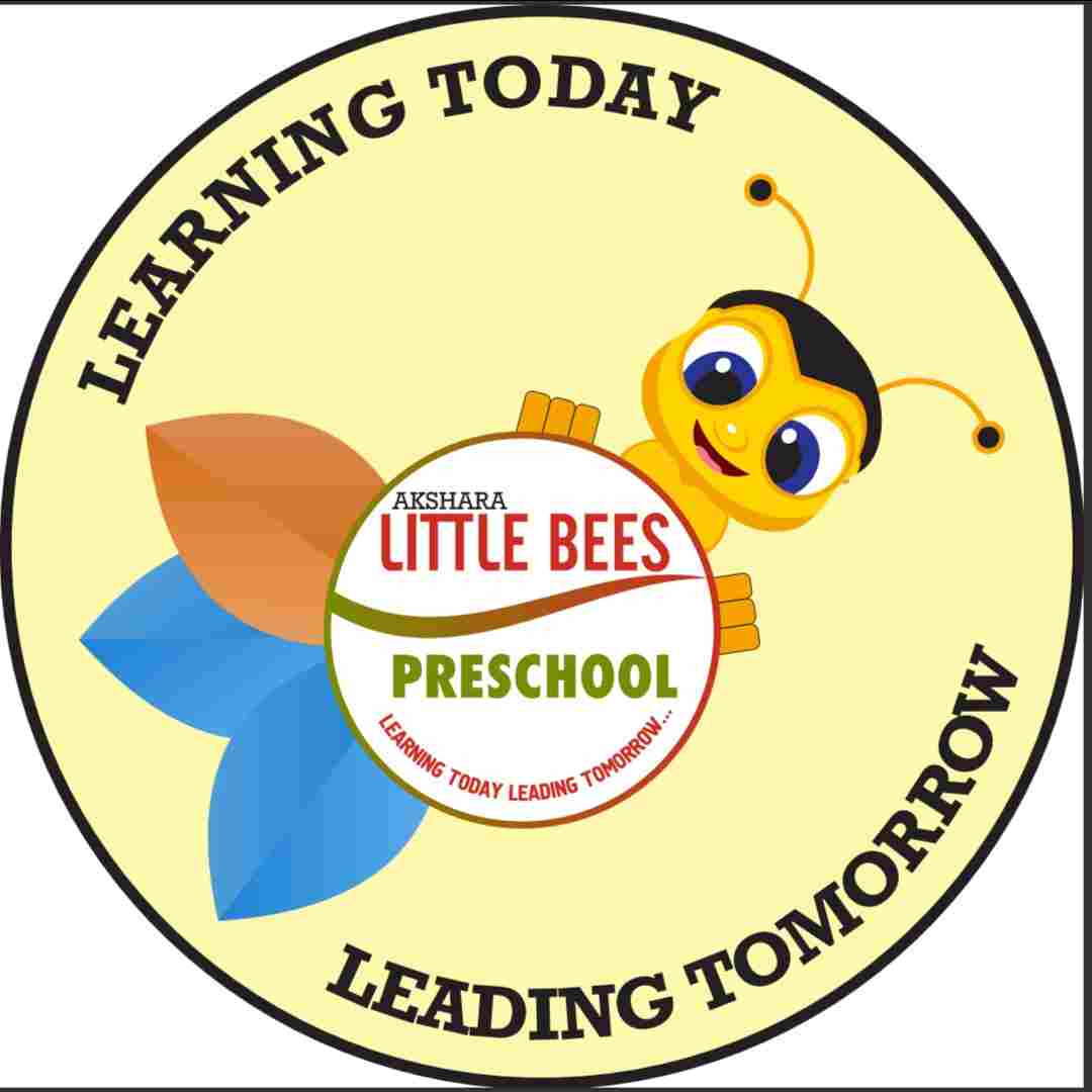 akshara little bees pre school preschool logo