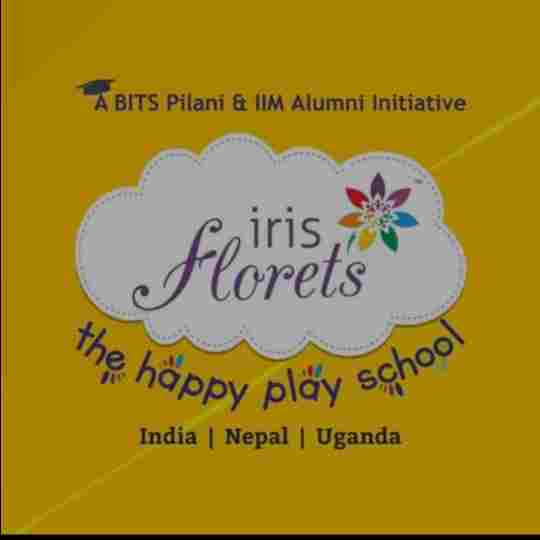 Iris florets- the happy playschool preschool logo