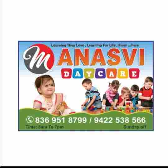 Manasvi Day Care preschool logo