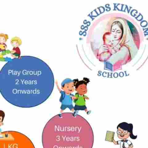 SSS Kids Kingdom Whitefield preschool logo