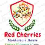 Red Cherries Montessori Munnenkollal preschool logo