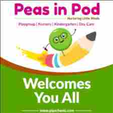 Peas in Pod Vidyaranyapura preschool logo