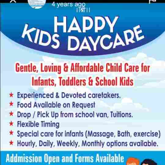 HAPPY KIDS DAY CARE preschool logo