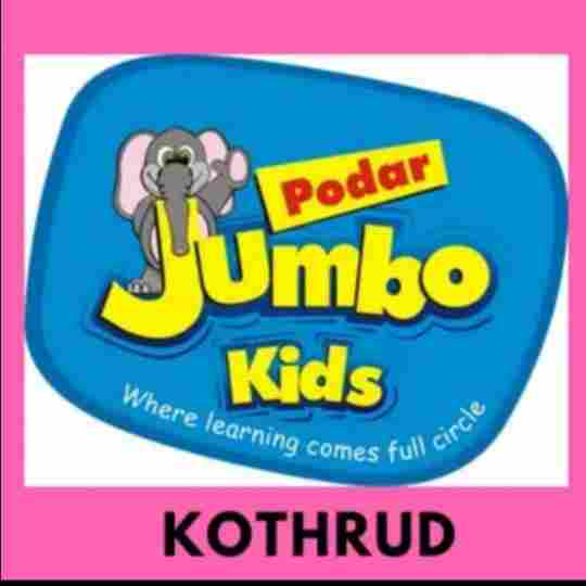 Podar Jumbo Kids, Kothrud preschool logo