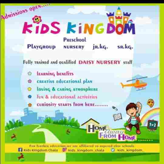 Kids kingdom preschool preschool logo