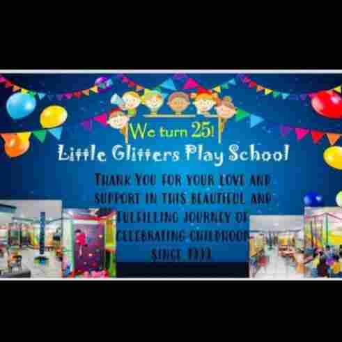 Little-Glitters play school preschool logo