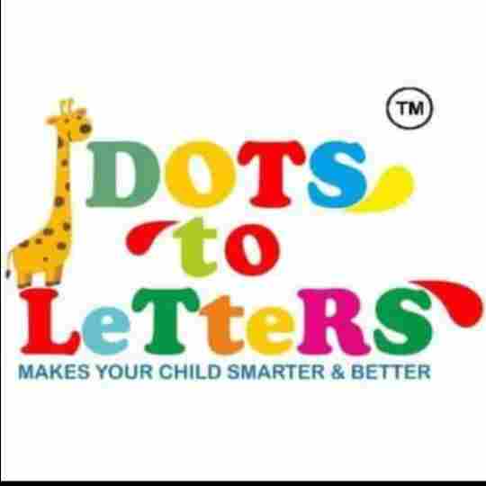 Dots to letters Pre school preschool logo