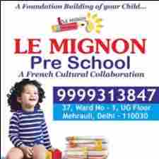 Le Mignon Vasant Kunj preschool logo