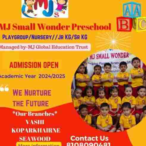 MJ Small wonder preschool logo