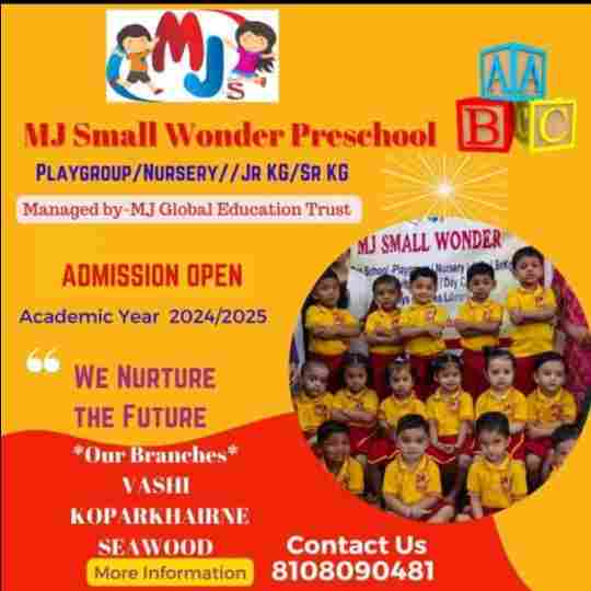 MJ Small wonder preschool logo