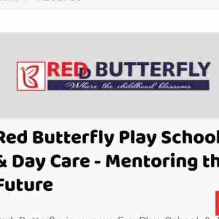 Red Butterfly Play School & Day Care preschool logo
