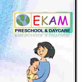 Ekam Kids preschool logo