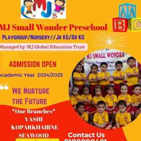 MJ Small wonder preschool logo