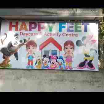 Happy Feet - Day care & play group preschool logo