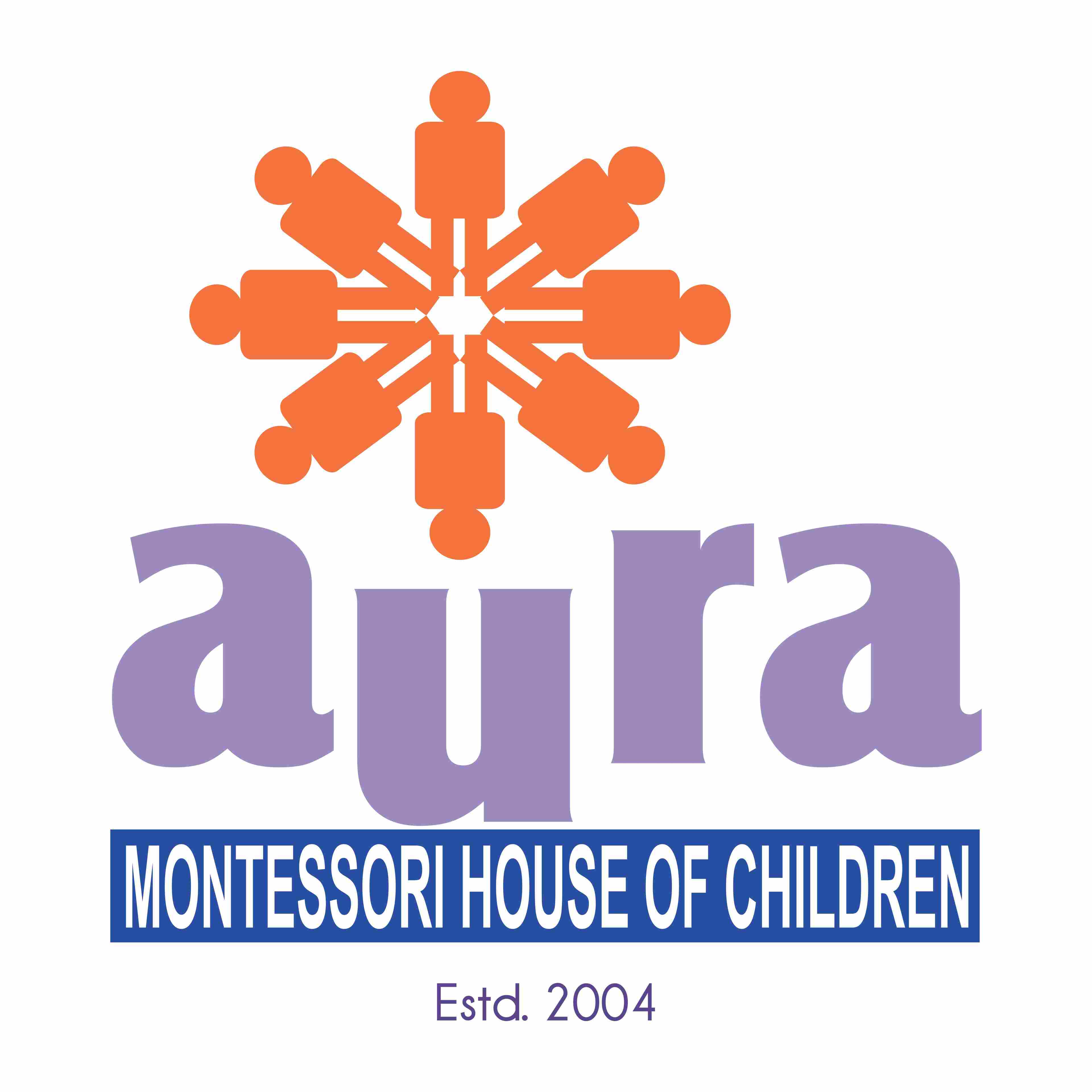 Aura Montessori House of children - Gottigere preschool logo