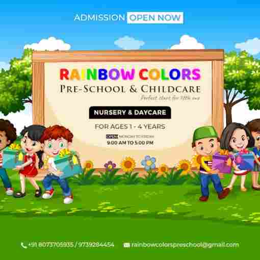 Rainbow Colors Preschool & Daycare preschool logo