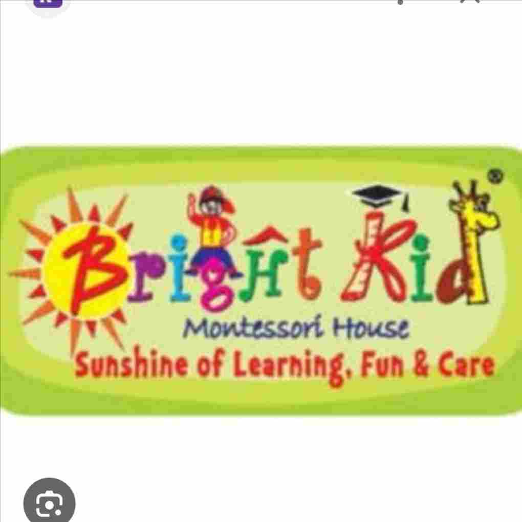Bright Kid Montessori Kasturinagar preschool logo