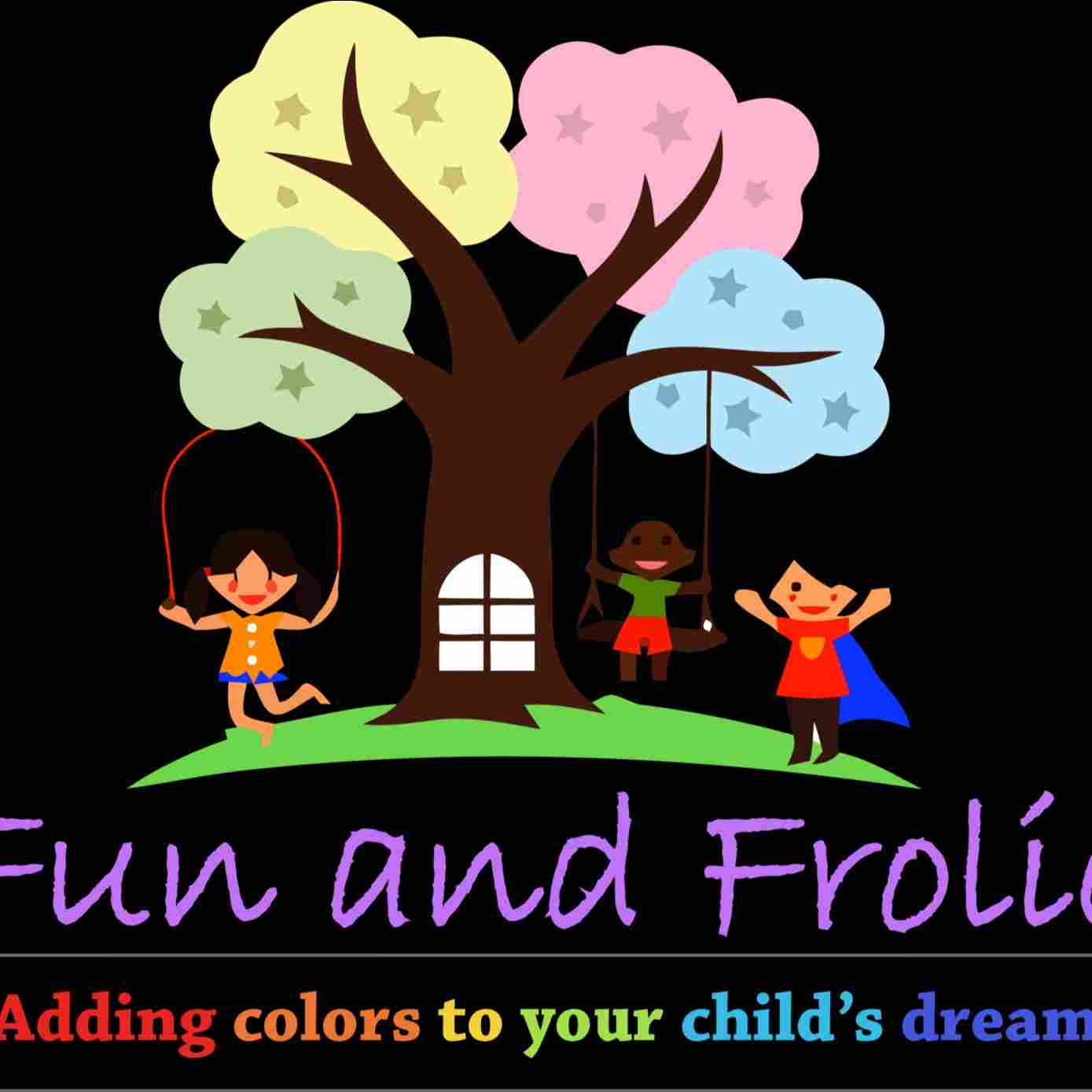 Fun and Frolic Pre-School preschool logo