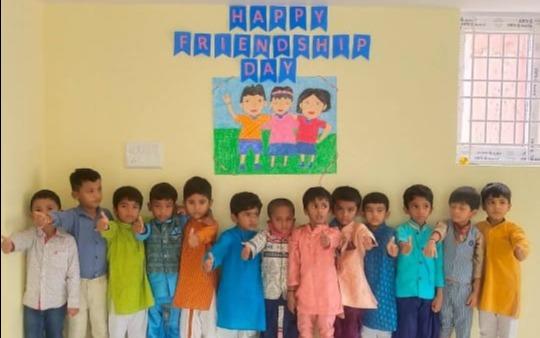 Jolly Kids Montessori preschool building in Yelahanka, Bengaluru