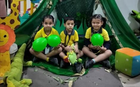 Kidzee Kakrola preschool building in Kakrola, New Delhi