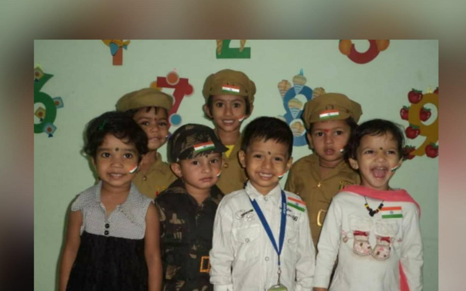 Hello Kids - Feathers preschool building in Diva, Thane