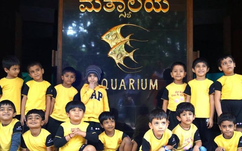 Little Elly preschool building in Udaya Nagar, Coimbatore