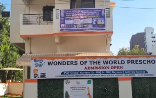 WondersLab Preschool And Daycare preschool building in Kharadi, Pune