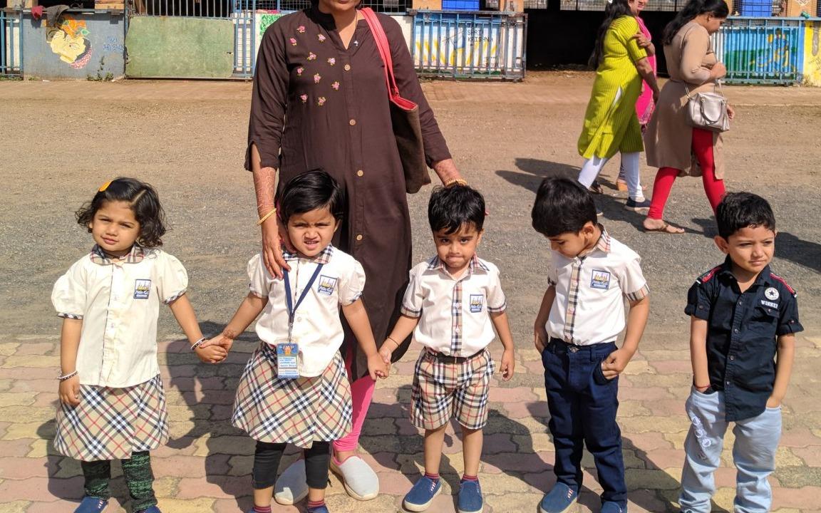 Hello Kids - Euphony preschool building in Nageshwar, Rajkot