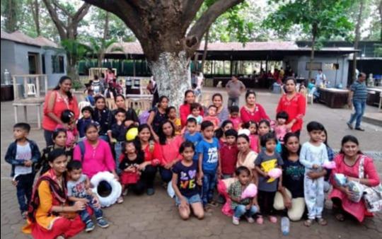 Smart Kids Pre-School,& Daycare preschool building in Vitawa Kalwa, Thane