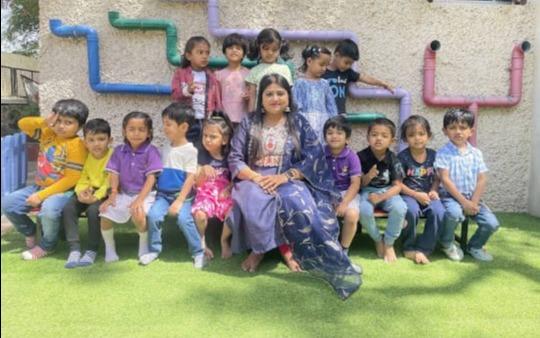 Kangaroo Kids International Preschool preschool building in Viman Nagar, Pune