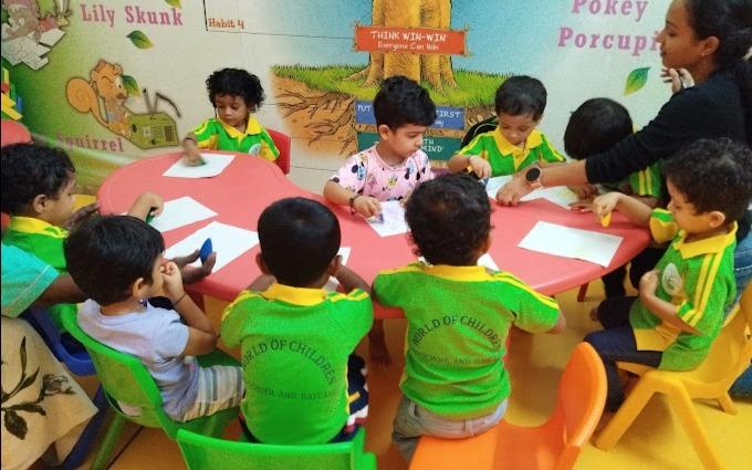 World of Children preschool building in Andheri East, Mumbai