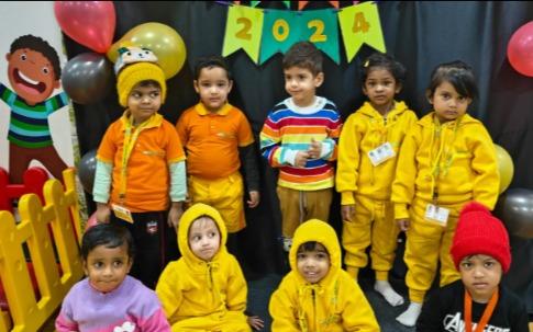 Saptrishi Playschool Sector 86 preschool building in Daultabad, Gurugram