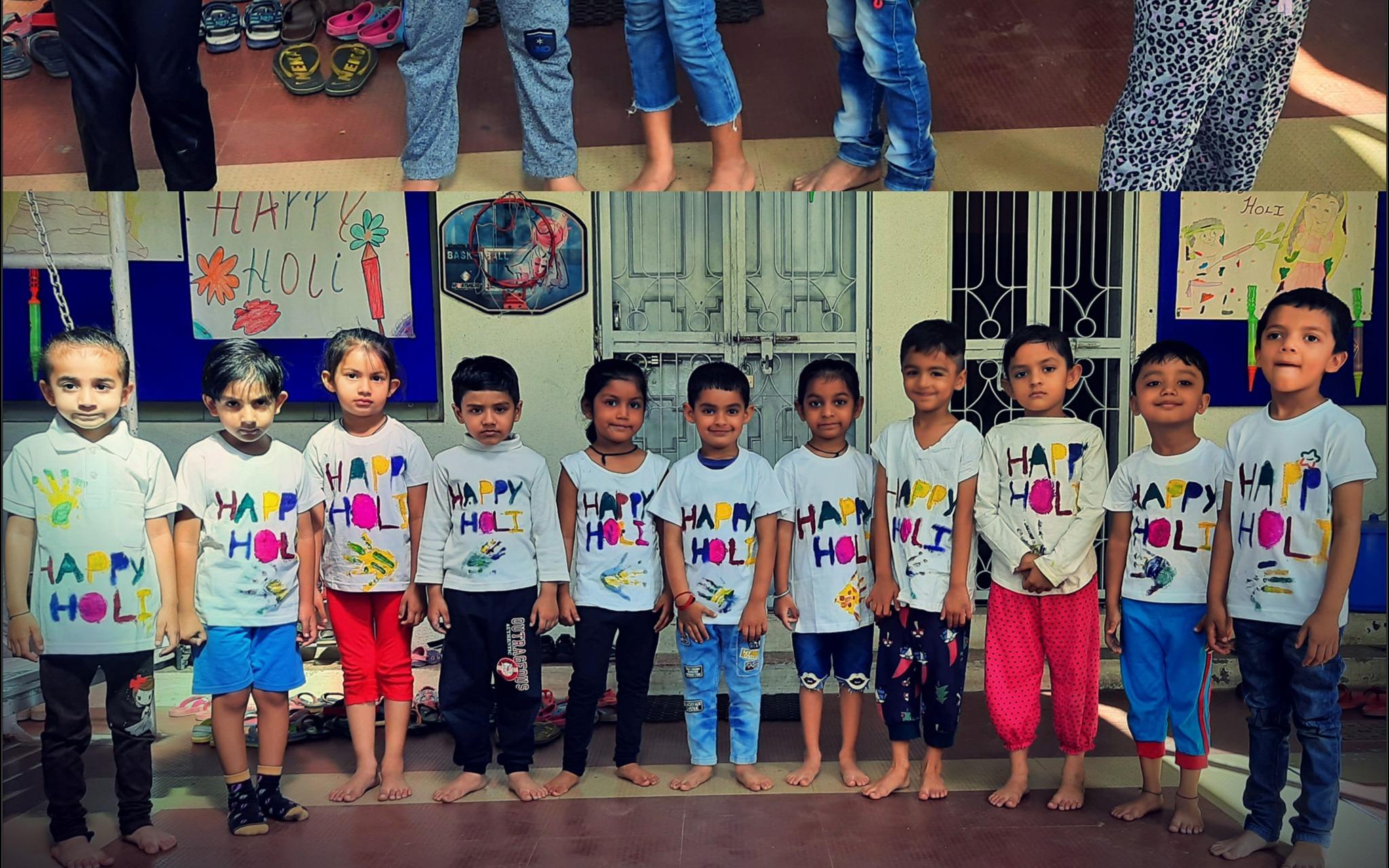 Hello Kids - Adarsh preschool building in 150 Feet Ring Road, Rajkot