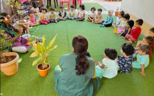 Aajol Daycare  And  Activity center preschool building in Karve Nagar, Pune