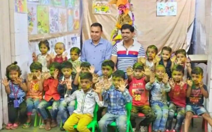 Little Champs Pre School preschool building in Kandivali East, Mumbai