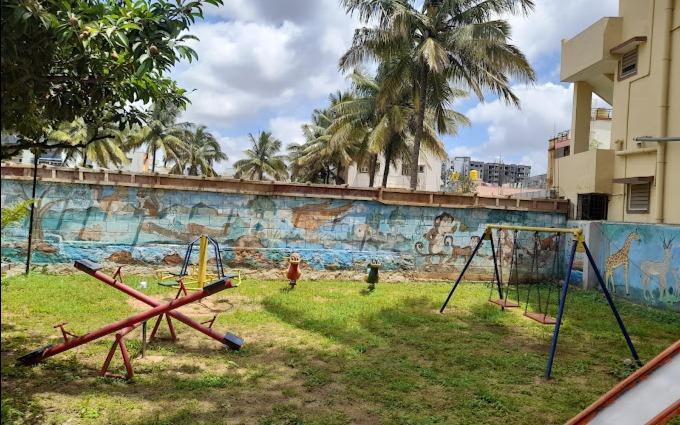 Kidsfun Preschool and Daycare preschool building in Kammasandra, Bengaluru