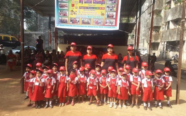 My Little Champs Parel preschool building in Parel, Mumbai