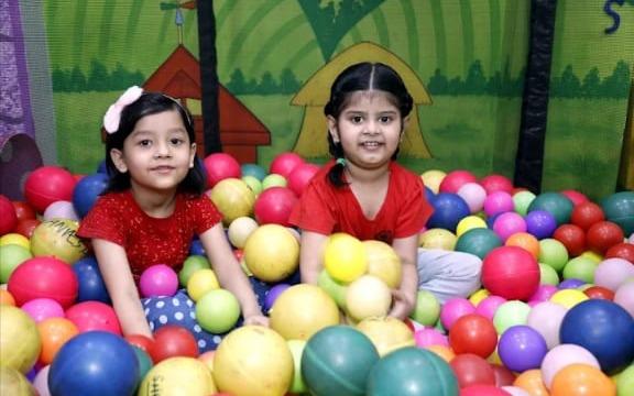 Stanwood Junior Playschool preschool building in Laxmi Nagar, New Delhi
