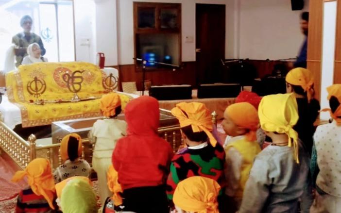 Vibgyor Montessori Sector 49 preschool building in Sector 49, Noida