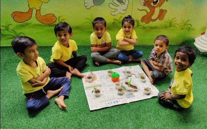 Crayons Play School AECS preschool building in Aecs Layout, Bengaluru
