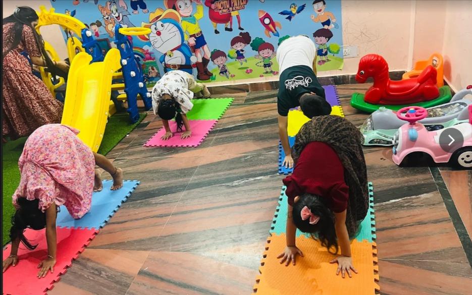 Kiddie Cave Mahavir Enclave preschool building in Mahavir Enclave, New Delhi