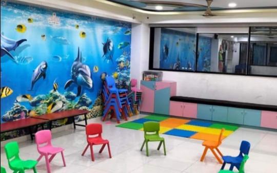 Little Millennium Preschool/Daycare preschool building in Amanora, Pune