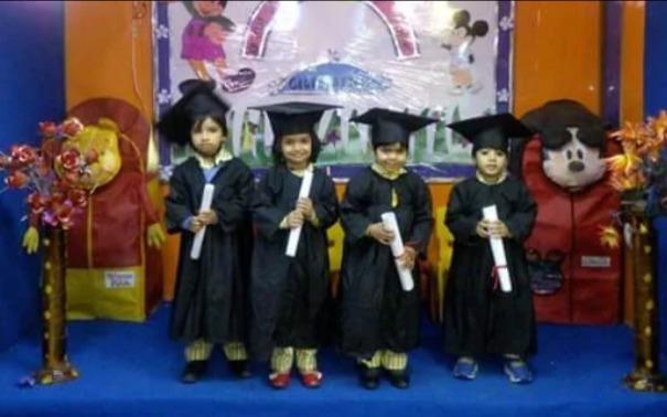 Kalvin Kids Paradise Arya Basti preschool building in Arya Basti, New Delhi