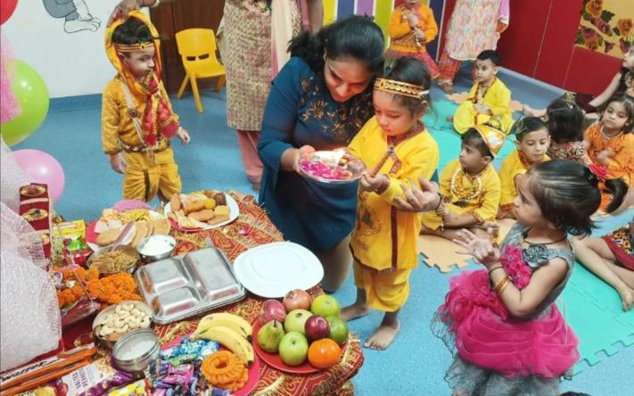 Cambridge Montessori Industrial Township preschool building in Chembur, Mumbai
