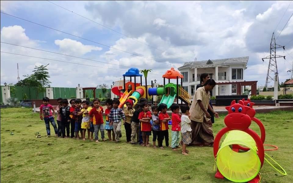 Hello Kids - Bharat preschool building in Bharat Pride Park, Kalaburagi