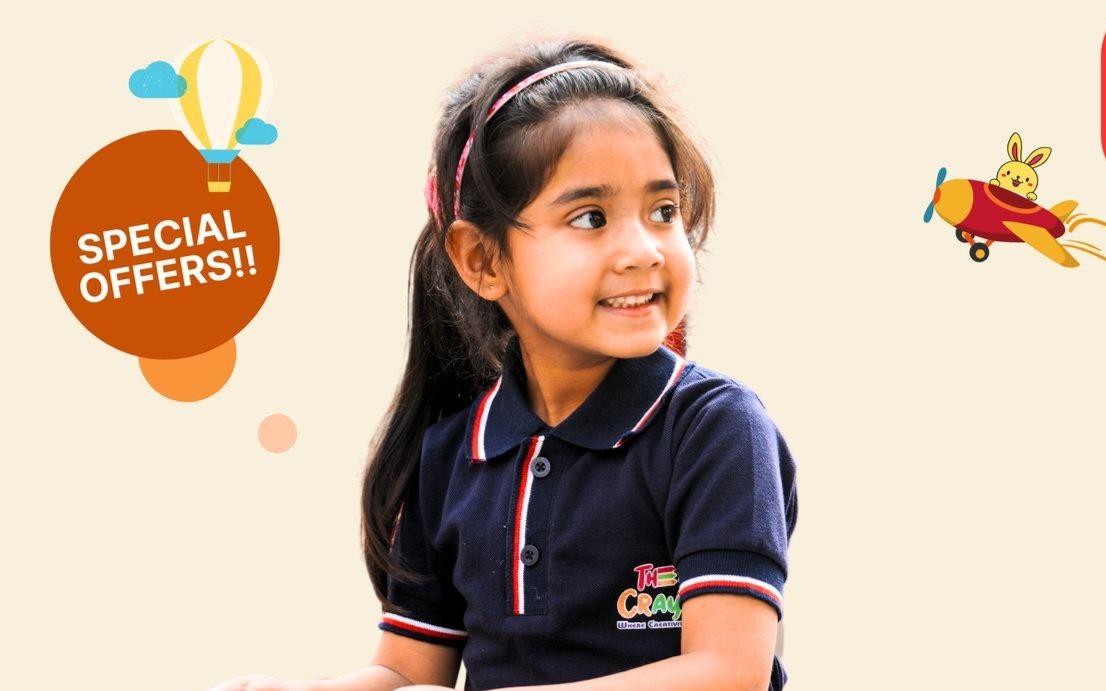 The Crayons School Sheikh Sarai preschool building in Sheikh Sarai, New Delhi