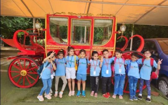 Apple Blossom School preschool building in Sector 2 Palam Vihar, Gurugram